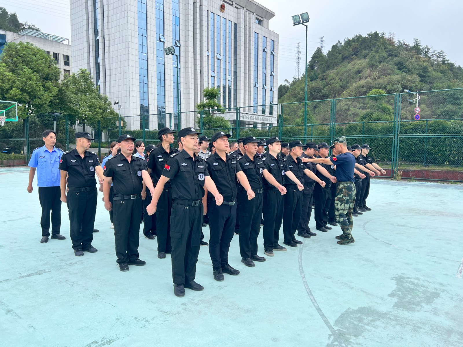 安豪致远培训公司圆满完成第七期保安员培训考核工作